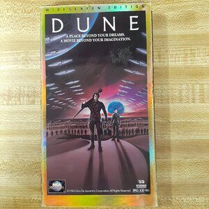 David Lynch Dune 1984 VHS Widescreen Ed. Kyle MacLachlan Sean Young SCIFI CULT